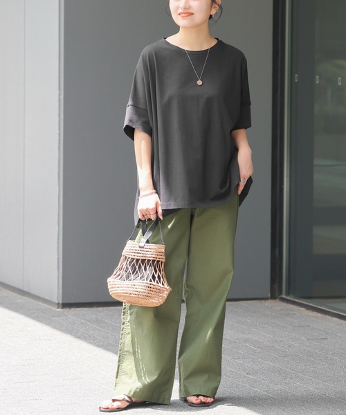 「JOURNAL STANDARD relume」 半袖Tシャツ FREE ブラック レディース_画像2
