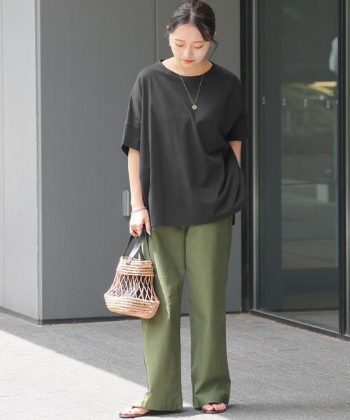 「JOURNAL STANDARD relume」 半袖Tシャツ FREE ブラック レディース_画像3