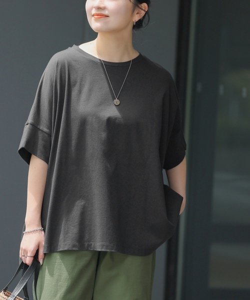 「JOURNAL STANDARD relume」 半袖Tシャツ FREE ブラック レディース_画像5