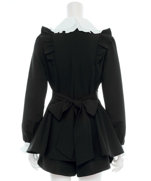 「Secret Honey」 セットアップ MEDIUM ブラックミックス レディース_画像4