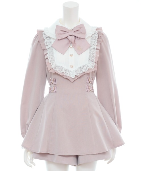 「Secret Honey」 セットアップ MEDIUM ブラックミックス レディース_画像5
