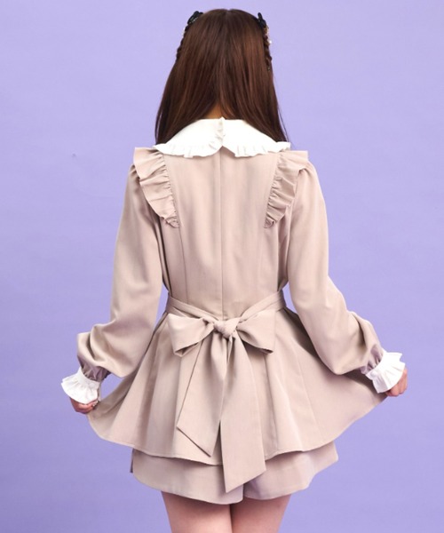 「Secret Honey」 セットアップ MEDIUM ブラックミックス レディース_画像9