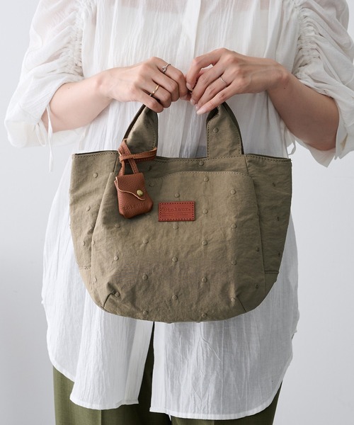 toleur（トーラ） トートバッグ ミニ 「toleur」ミニドット刺繍トート
