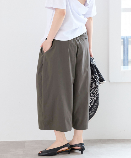 IENA（イエナ） ハーフパンツ パンツ 「UVカット/接触冷感」オーバル