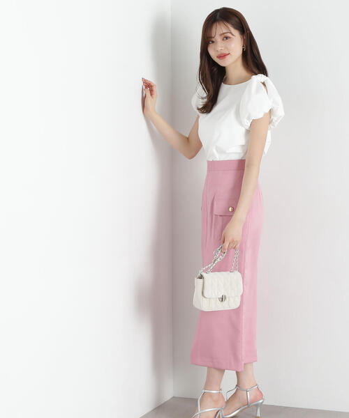 「PROPORTION BODY DRESSING」 半袖ブラウス MEDIUM ホワイト系その他 レディース_画像6