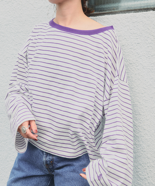 Spick＆Span（スピック アンド スパン） tシャツ a＆m ロングスリーブ