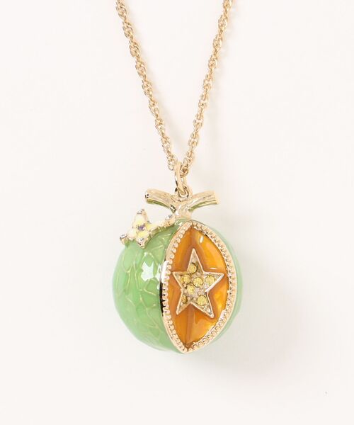 ANNA SUI（アナスイ） ネックレス メロンモチーフ ネックレス