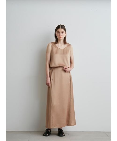 「styling/」 フレアスカート 1 ブラック レディース_画像2
