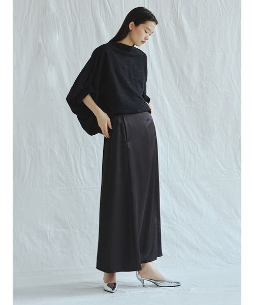 「styling/」 フレアスカート 1 ブラック レディース_画像7