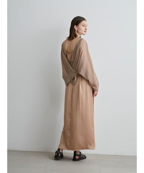 「styling/」 フレアスカート 1 ブラック レディース_画像10