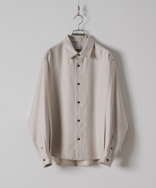 「Casper John」 長袖シャツ LARGE アイボリー メンズ_画像2