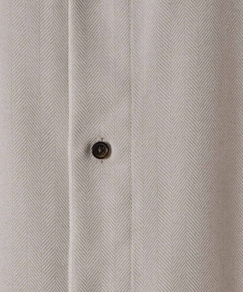 「Casper John」 長袖シャツ LARGE アイボリー メンズ_画像4