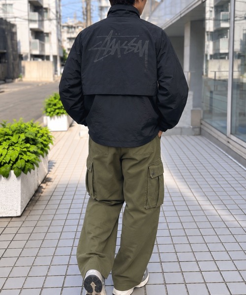 ステューシー　ナイロンジャケット STUSSY（ステューシー） ナイロンジャケット WARM UP JACKET ナイロン