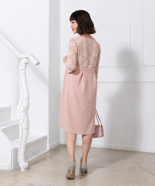 SweetMommy（スウィートマミー） マタニティ 袖スカラ バイカラー