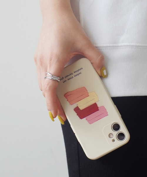 Port スマホケース カラフル ペイント iPhoneケース ( iPhone 7