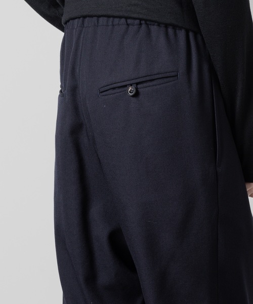 ato アトウ サルエルパンツ クラシックウール グレー 46 ato アトウ サルエルパンツ クラシックウール グレー 46 - メルカリ