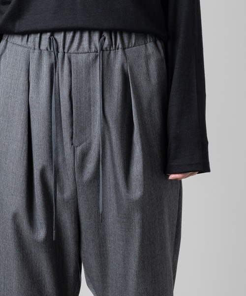 パンツ CLASSIC WOOL  SARROUEL PANTS メンズの画像