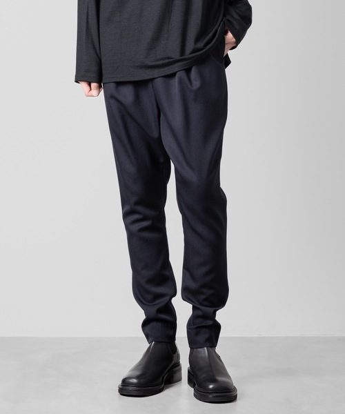 パンツ ato CLASSIC WOOL TWILL SARROUEL PANTS ATO（アトウ） パンツ CLASSIC WOOL SARROUEL PANTS メンズ : ZOZOTOWN