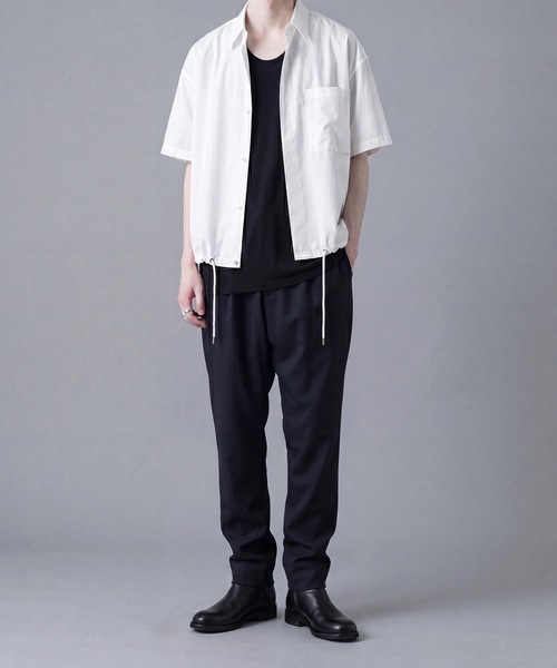 ATO（アトウ） パンツ CLASSIC WOOL SARROUEL PANTS メンズ : ZOZOTOWN