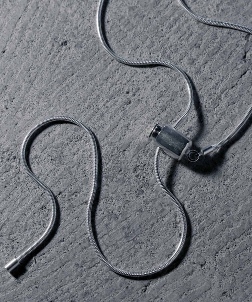 ネックレス 「YArKA/ヤーカ」code stopper lariet/「SPRE」/コードストッパーラリエット silver925の画像