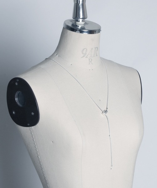 ネックレス 「YArKA/ヤーカ」code stopper lariet/「SPRE」/コードストッパーラリエット silver925の画像