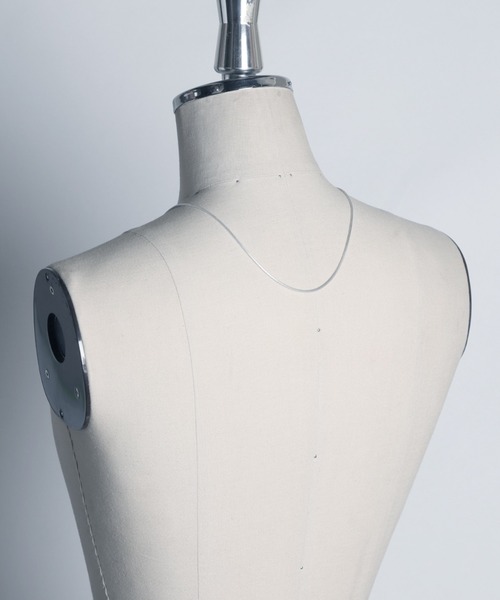 ネックレス 「YArKA/ヤーカ」code stopper lariet/「SPRE」/コードストッパーラリエット silver925の画像