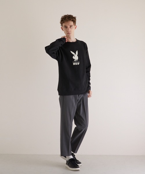 HUF（ハフ） トレーナー スウェット 「HUF×PLAY BOY」ハフ