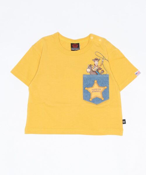 Tシャツ Tシャツ ディズニー Usaコットン キャラクターワッペン Tシャツ6538k Zozotown Yahoo 店 通販 Yahoo ショッピング