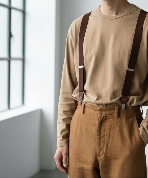 An+u サスペンダー 40mmサスペンダー MEN メンズ レディース