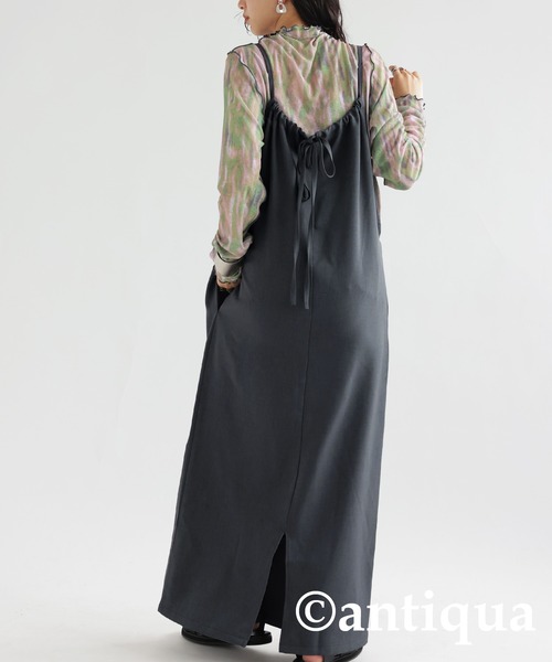 antiqua キャミソールワンピース antiqua ワンピース キャミワンピース : ZOZOTOWN Yahoo!店
