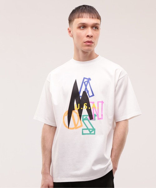 マナちゃんTシャツ マナスタッシュ（MANASTASH）（メンズ）カタカナロゴTシャツ 792