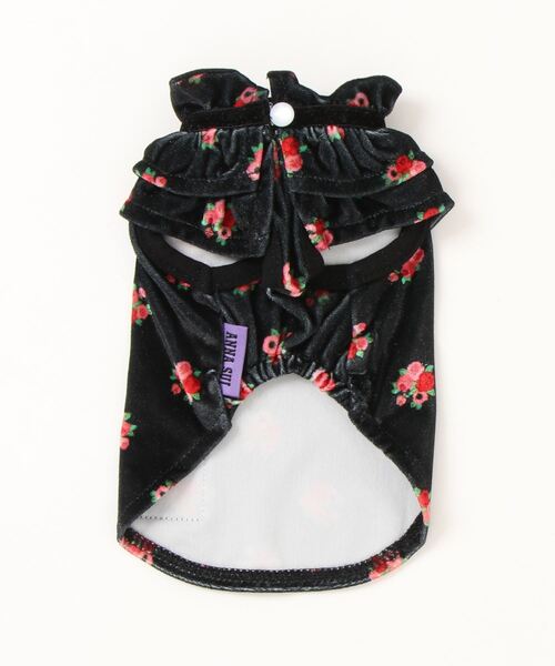 ANNA SUI 犬 服 SUI/ケープ風ベロアワンピース : ZOZOTOWN Yahoo
