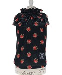 犬 服 ANNA SUI/ケープ風ベロアワンピースの詳細画像1