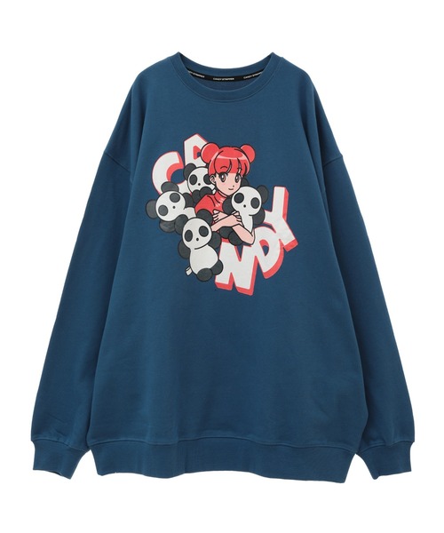 Candy Stripper トレーナー スウェット ワンピース Candy Stripper｜SPIN AROUND SWEAT ONE-PIECE | Rakuten