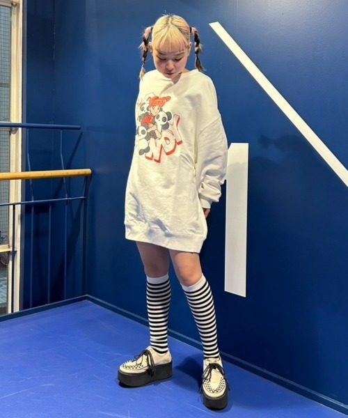 Candy Stripper トレーナー スウェット ワンピース Candy Stripper（キャンディストリッパー）の「THE ILL CANDY