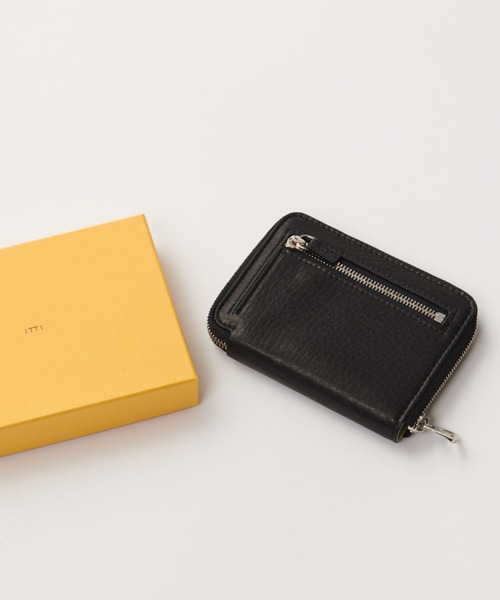 財布 メンズ 「ITTI / イッチ」CRISTY SLIM COMPACT WLT / TDEER(コンパクトウォレット)｜zozo