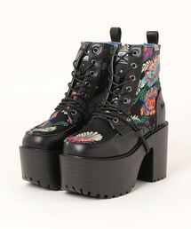 YOSUKE（ヨースケ） ブーツ 「YOSUKE」厚底レースアップブーツ 4460045