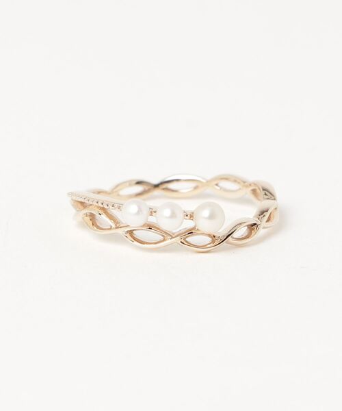 NOJESS 指輪 リング 「Trick Ring」K5パールリング レディース