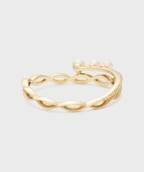 NOJESS 指輪 リング 「Trick Ring」K5パールリング レディース