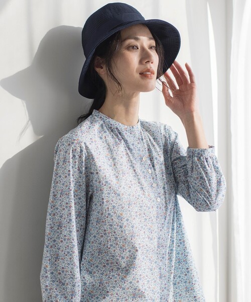 J.PRESS ブラウス シャツ 「洗える」Liberty Lilibet＆Hannah
