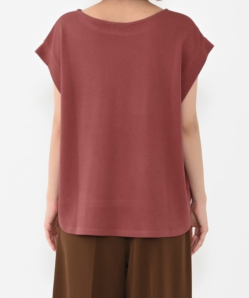 tシャツ カノコサイドドロストカットトップス「低身長・小柄女性