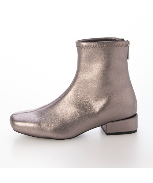 carino（カリーノ） ブーツ 「レイン対応」スクエアトゥローヒール