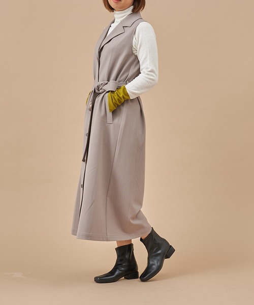 carino（カリーノ） ブーツ 「レイン対応」スクエアトゥローヒール