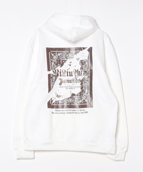 MGV（エムジーヴィー） パーカー ストリートグラフィックプリント