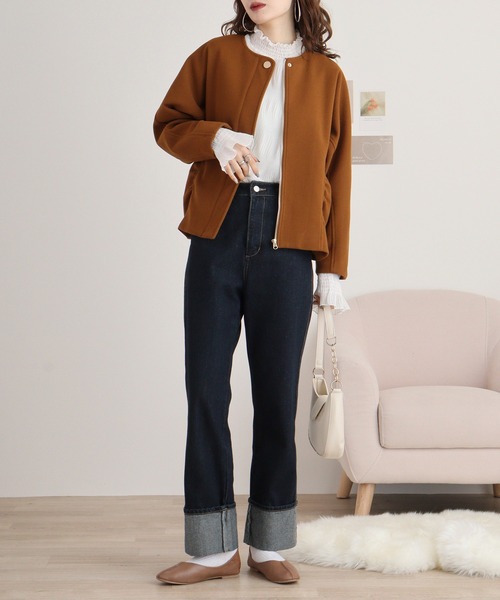 Anna Nicola（アンナニコラ） ジャケット ノーカラージャケット