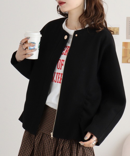 Anna Nicola（アンナニコラ） ジャケット ノーカラージャケット