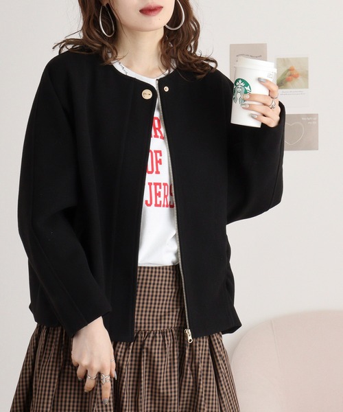 Anna Nicola（アンナニコラ） ジャケット ノーカラージャケット