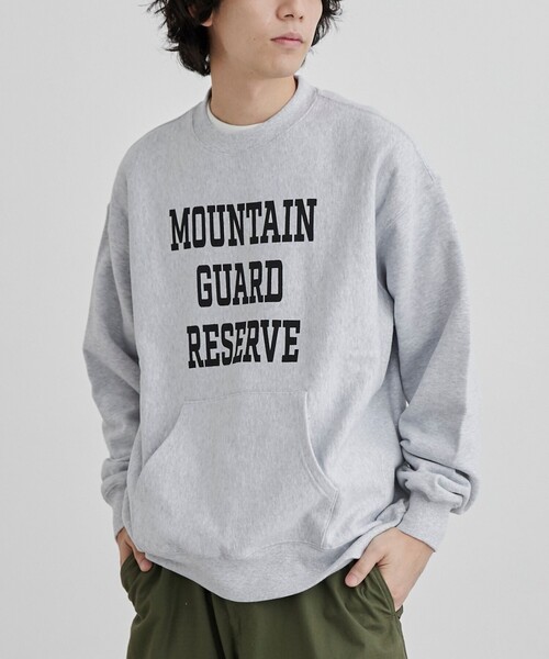 coen（コーエン） トレーナー スウェット カンガルーポケットプリント