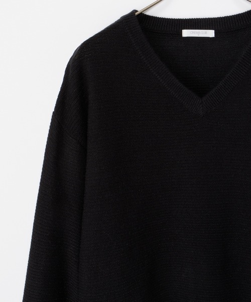 Honeys ニット セーター 「UVカット・ウォッシャブル」V