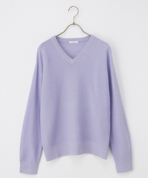Honeys ニット セーター 「UVカット・ウォッシャブル」V